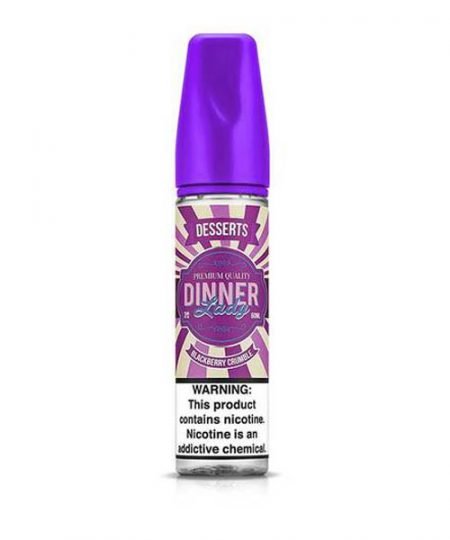 Dinner Lady E Liquid - Blackberry Crumble