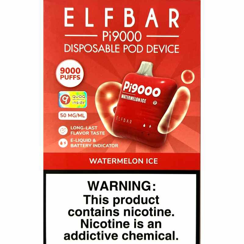 ELF BAR Pi9000 - Watermelon Ice - India Vape Store