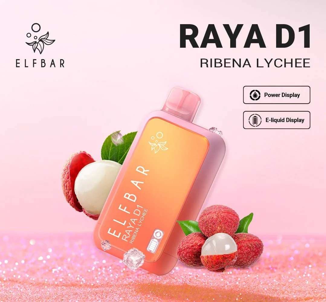 ELF BAR RAYA D1 - Ribena Lychee