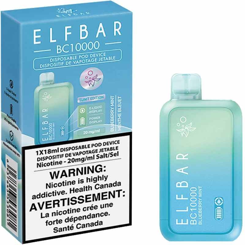 ELF BAR BC10000 – Blueberry Mint - India Vape Store