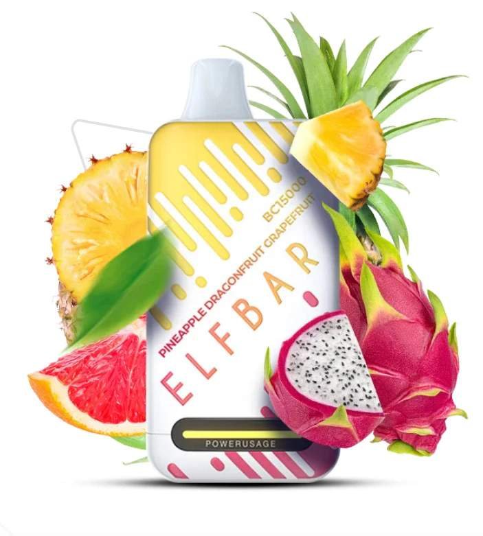 Elf Bar BC15000 – Pineapple Dragonfruit Grapefruit