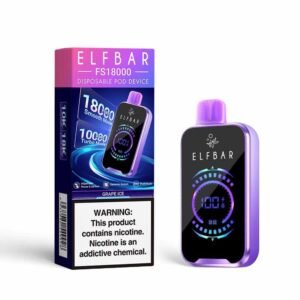 ELFBAR FS18000 Grape ice