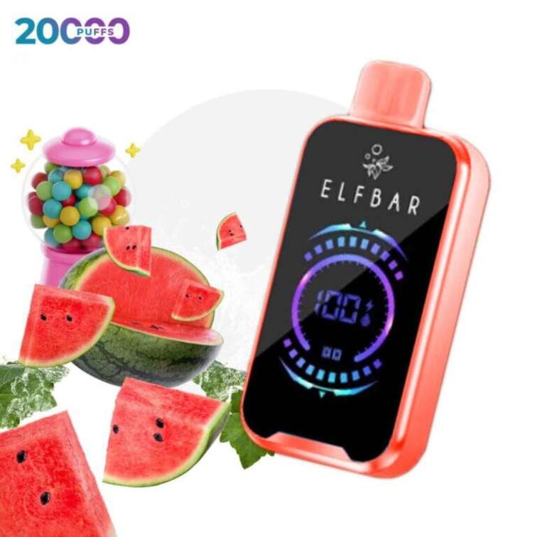 Elf Bar Raya D2 Watermelon Bubble Gum Archives - India Vape Store