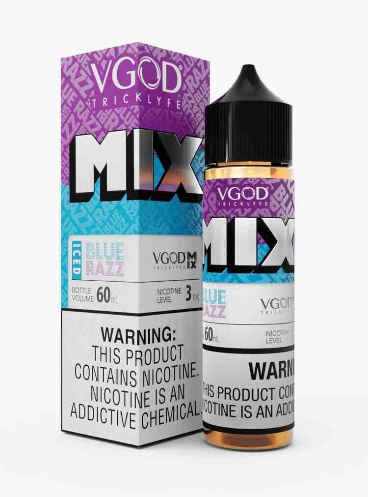 VGOD Nicotine Salt - Ice Blue Razz