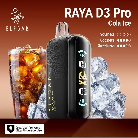 Elf Bar Raya D3 Pro 30 K – Cola Ice