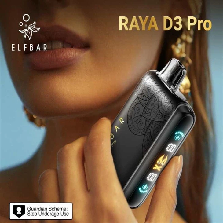 Elf Bar Raya D3 Pro 30 K – Strawberry Kiwi Ice
