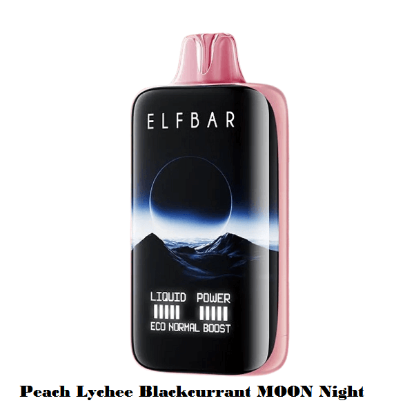 Elf Bar Moon 40K - Peach Lychee Blackcurrant