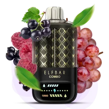 Elf Bar Combo - Grape Blackcurrant (25k)