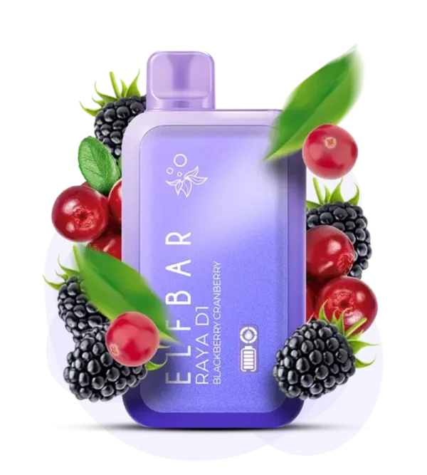 Elf Bar Raya D1 Blackberry Cranberry