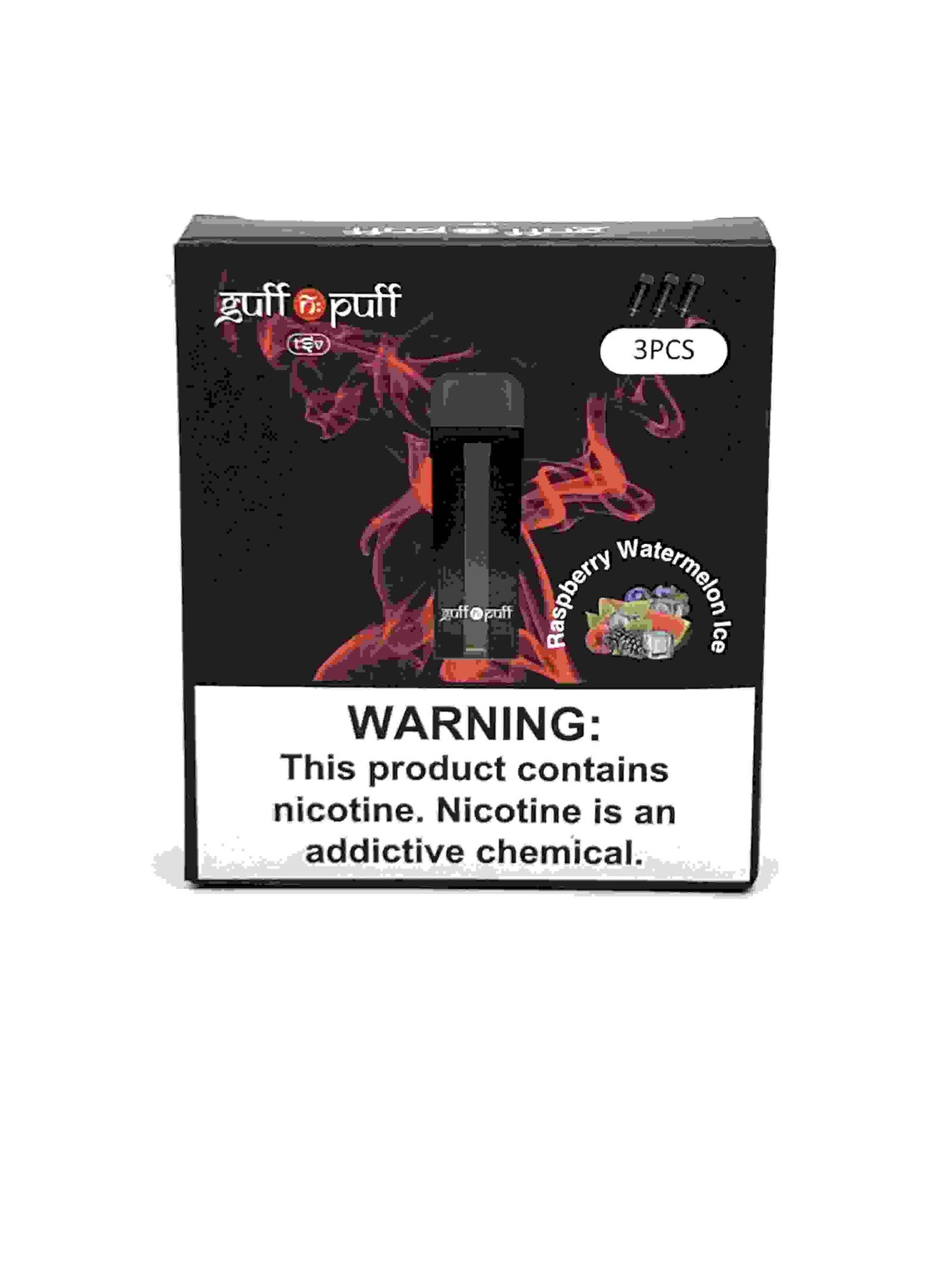 Guff Puff Pod Raspberry Watermelon ice