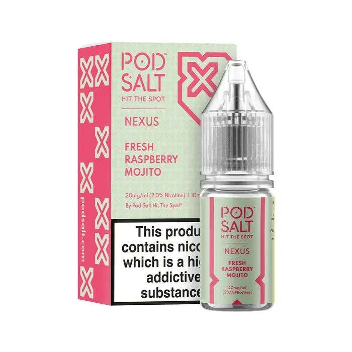 POD SALT NEXUS – Fresh Raspberry Mojito