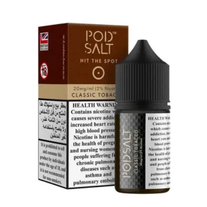 Pod Salt Classic Tobacco – Nicotine Salt