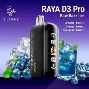 ELF BAR RAYA D3 PRO – BLUE RAZZ ICE