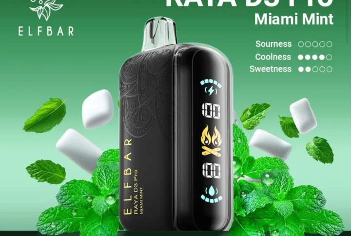 Elf Bar Raya D3 Pro Miami Mint