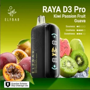 Elf Bar Raya D3 Pro Kiwi Passion Fruit Guava