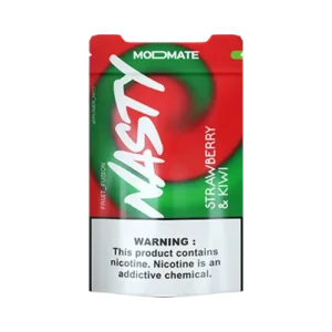 NASTY PODMATE – STRAWBERRY & KIWI NIC SALTS