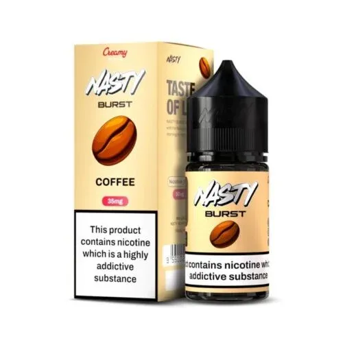 Nasty Burst Nic salts Coffee
