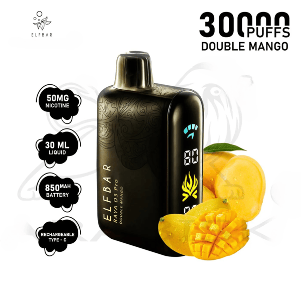 Elf bar Raya d3 pro Double mango
