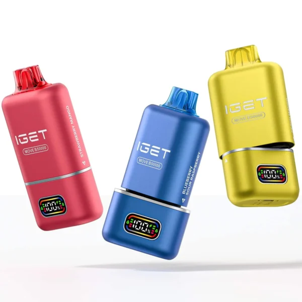 IGET MOVE B50000 (50K Puffs – 2 Flavours in 1 Device)