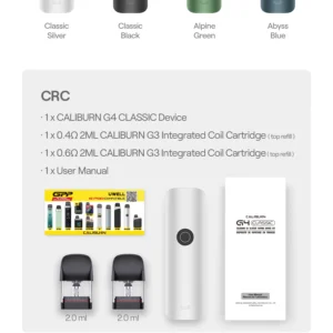 Uwell Caliburn G4 Classic – Pod System Kit