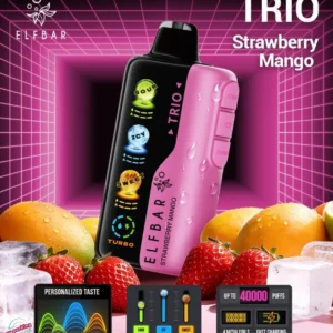 Buy Elf Bar Trio - Strawberry Mango - 40k Puffs