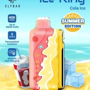 ELF BAR ICE KING – SUMMER EDITION – COLA ICE – 40K PUFFS