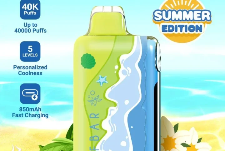 ELF BAR ICE KING – SUMMER EDITION – JASMIN TEA – 40K PUFFS