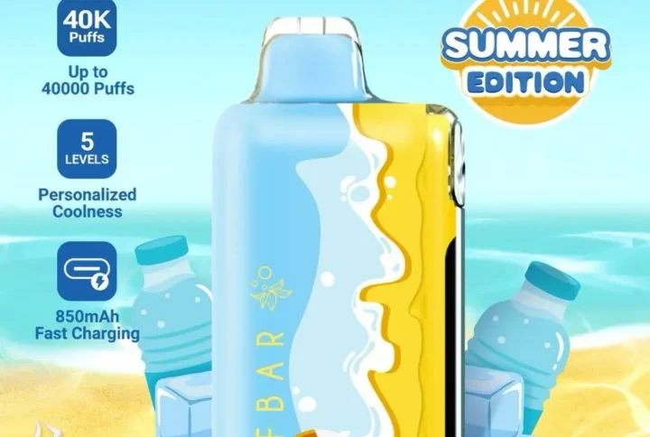 ELF BAR ICE KING – SUMMER EDITION – MINERAL WATER – 40K PUFFS