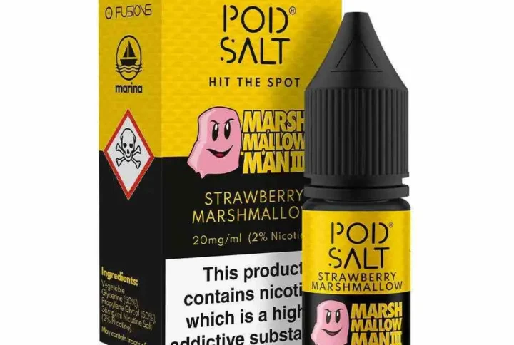 POD SALT Strawberry Marshmallow NICOTINE SALT