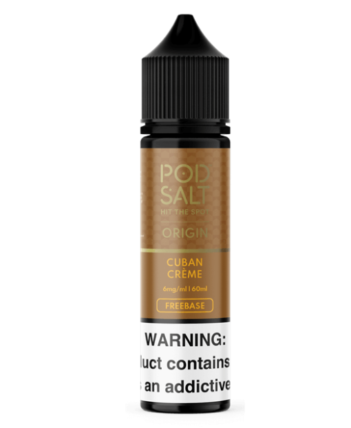 Pod Salt Freebase Cuban Cream