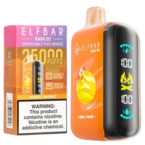Elf Bar Raya D3 Double Mango – Disposable Vape