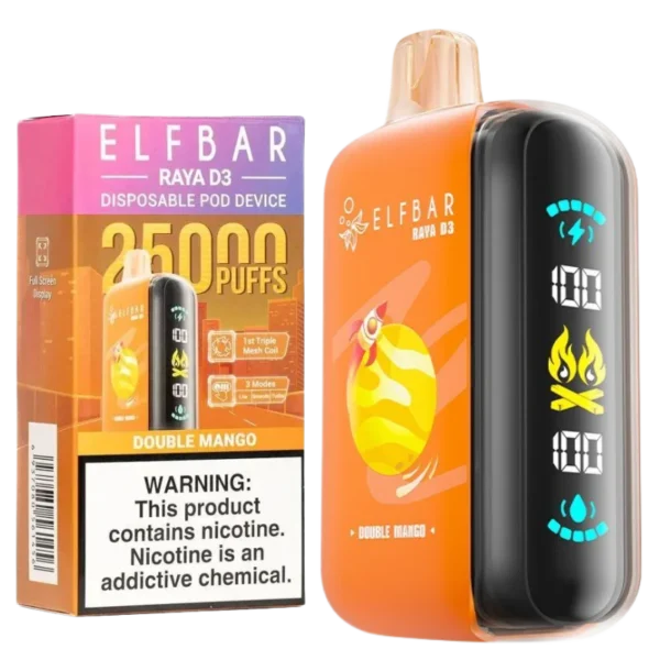 Elf Bar Raya D3 – Double Mango – Disposable Vape