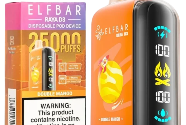 Elf Bar Raya D3 Double Mango – Disposable Vape