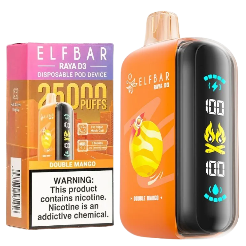 Elf Bar Raya D3 Double Mango – Disposable Vape