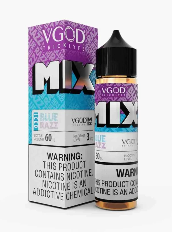 VGOD Nicotine Salt Iced Blue Razz