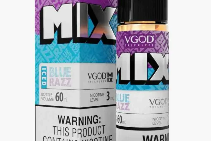 VGOD Nicotine Salt Iced Blue Razz