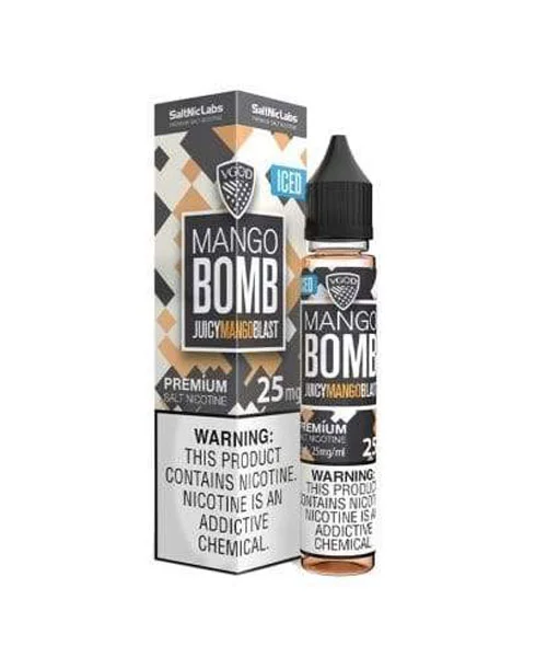 VGOD Nicotine Salt Iced Mango Bomb
