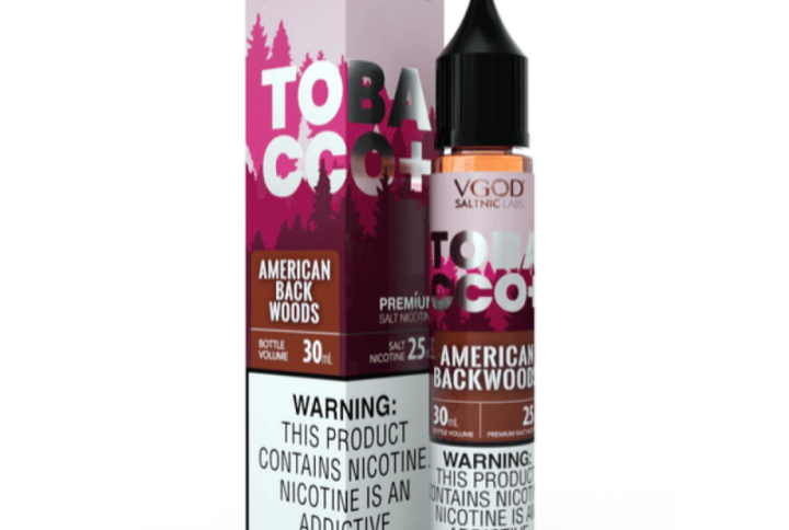 VGOD Tobacco Plus American Backwoods SaltNic E-Liquid