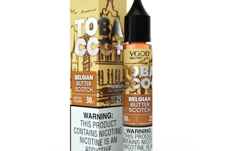 VGOD Tobacco Plus Belgian Butterscotch SaltNic Premium VGOD Vape Juice