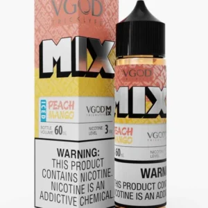 Vgod Nicotine Salt Iced Peach Mango