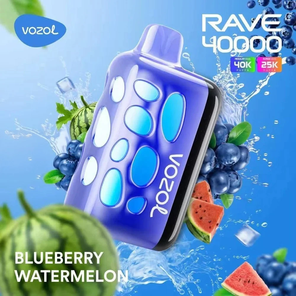 VOZOL Rave – Blueberry Watermelon – 40